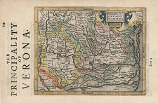 Europe and Italy Map By Henricus Hondius - Gerhard Mercator