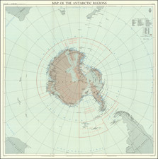 Polar Maps Map By Department of Lands & Survey, New Zealand