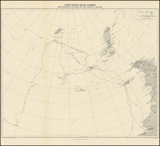 Polar Maps, Argentina and Chile Map By Scottish Geographical Magazine