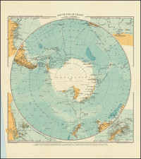 Polar Maps Map By Hans Fischer / American Geographical Society