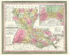 South Map By Thomas, Cowperthwait & Co.