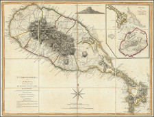 St. Christophers, or St. Kitts, Surveyed by Anthony Ravell Esqr. Surveyor General of the Islands of St. Christophers, Nevis and Montserat  By Thomas Jefferys