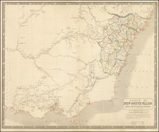 Colony of New South Wales and Australia Felix By W. & A.K. Johnston