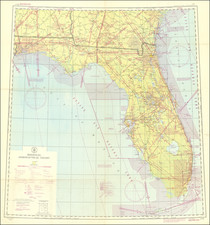 Florida Map By U.S. Coast & Geodetic Survey