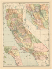 California Map By Rand McNally & Company