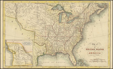 United States Map By Hinton, Simpkin & Marshall