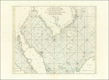 (Southeast Asia) The Coast of India from Pulo Timon to Pulo Cambir Comprehending The Malayan Coast; The Gulf of Siam, The Coasts of Tsiampa and Cochinchina, with The Adjacent Islands and Part of the Isle of Borneo By Laurie & Whittle