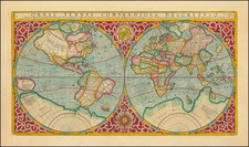 World Map By Rumold Mercator