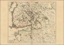 Russia and Finland Map By Le Rouge