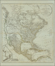 North America Map By Christian Gottlieb Reichard