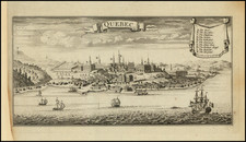 Quebec By Covens & Mortier / Henry Popple