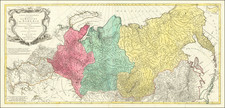 Russia in Asia Map By Tobias Conrad Lotter  &  Mathais Albrecht Lotter