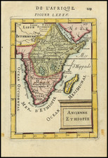 South Africa and East Africa Map By Alain Manesson Mallet