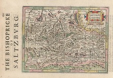 Europe, Austria and Balkans Map By Henricus Hondius - Gerhard Mercator