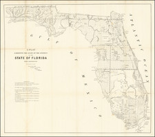 A Plat Exhibiting The State of the Surveys in the State of Florida . . . 1851