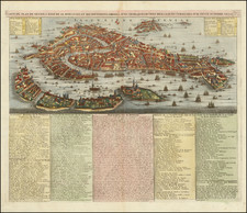 Venice Map By Henri Chatelain