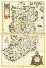 Ireland Map By Vincenzo Maria Coronelli