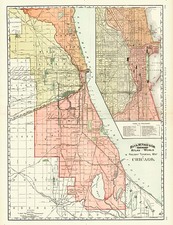 Midwest Map By Rand McNally & Company