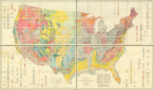 United States and Geological Map By U.S. Geological Survey / George W. Stose