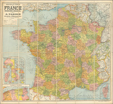 France Map By A. Taride