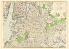New York City Map By Rand McNally & Company