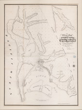 San Diego Map By James Pascoe  &  Bancroft's Steam Lithographic Printing House