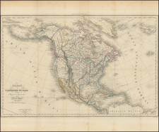 Carte Generale de l'Amerique du Nord et des Iles qui en dependent . . . sous la Direction de Mr. Alcide D'Orbigny
