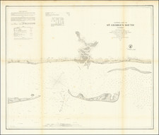 Eastern Part of St. George's Sound Florida  From a Trigonometrical Survey . . . 1859 By United States Coast Survey