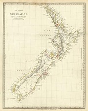 Australia & Oceania and New Zealand Map By SDUK