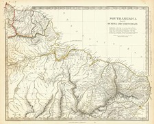 South America Map By SDUK