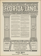 The Home Seeker's Greatest Opportunity -- Florida Land  By Sutherland, McConnel & Co.