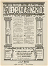 Florida Map By Sutherland, McConnel & Co.