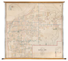 Missouri Map By G.M. Hopkins