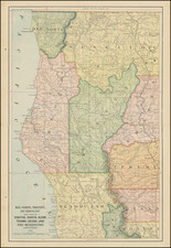 California Map By Pacific Coast Atlas