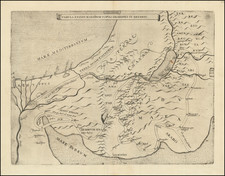 Holy Land Map By Augustino Torniello