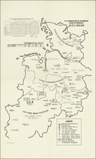 World War II and Norddeutschland Map By Anonymous