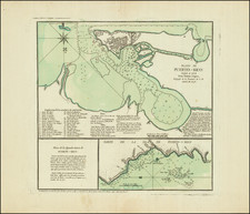 Plano de Puerto-Rico:  Dale A Luz . . . 1785 |  Plano de la Aguada nueva de Puerto-Rico