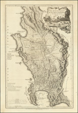 [ Cape of Good Hope / Cape Town, South Africa ]   The Dutch Colony of the Cape of Good Hope by L.S. De La Rochette MDCC XCV By William Faden