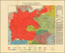 World War II, World War I and Germany Map By Wilhelm Winkler