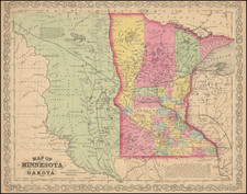 Minnesota, North Dakota and South Dakota Map By Charles Desilver