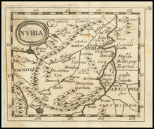 East Africa Map By Johann Christoph Beer