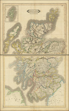 Scotland Map By Daniel Lizars