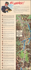 Alaska and Western Canada Map By Frank G. Downey