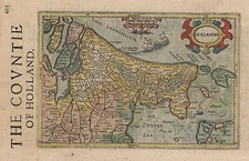 Europe and Netherlands Map By Henricus Hondius - Gerhard Mercator