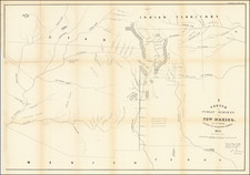 Sketch of Public Surveys in New Mexico to Accompany Report of Surveyor General 1856 By U.S. State Surveys