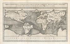 World and World Map By Athanasius Kircher