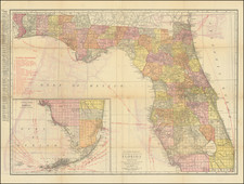 Florida Map By Rand McNally & Company