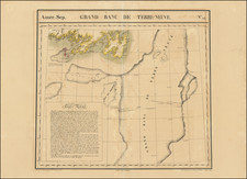 Eastern Canada Map By Philippe Marie Vandermaelen