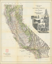 California Map By U.S. Department of Agriculture