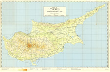 Cyprus Map By Ordnance Survey